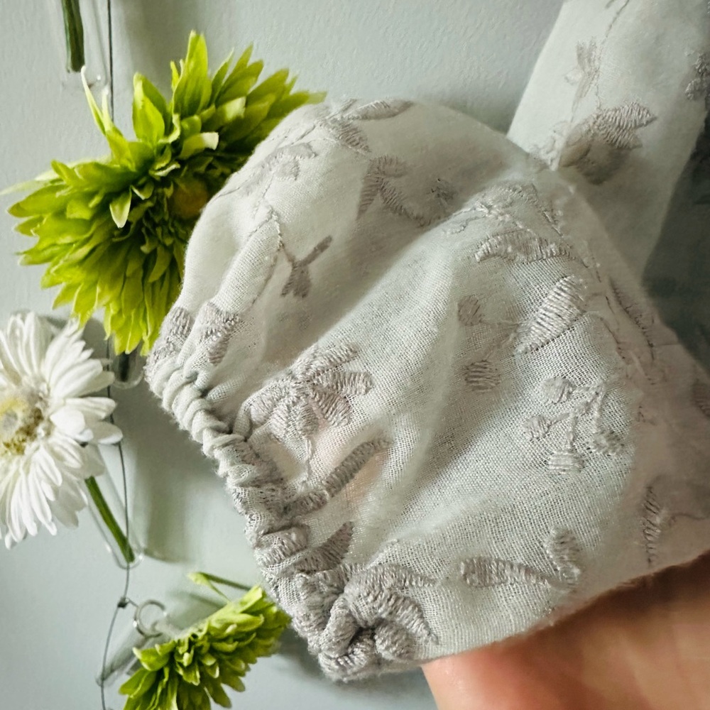 Zara | Embroidered Ruffle Blouse - Picture 5 of 8